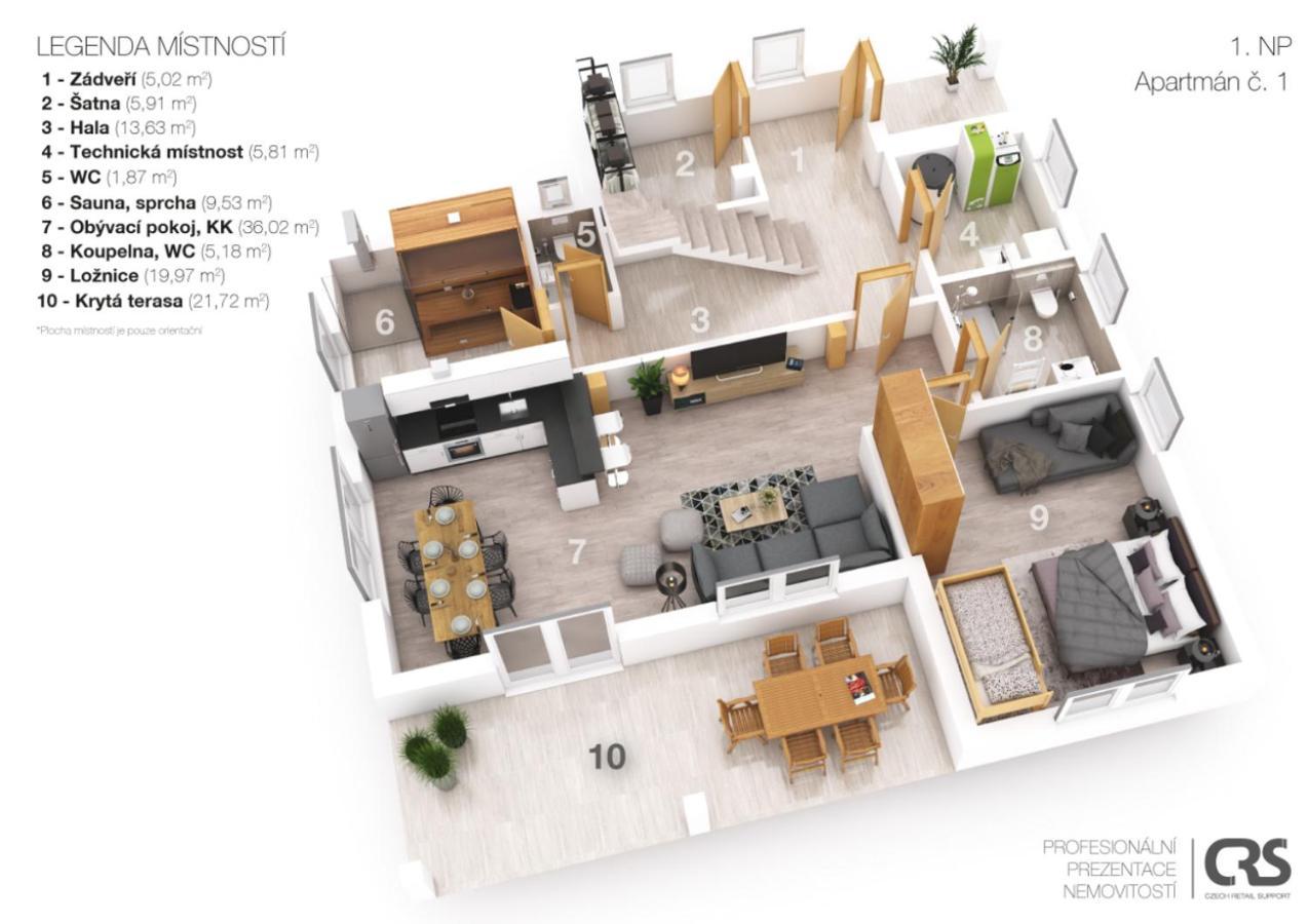 Apartmany Plesivec อาเบอร์ตามี ภายนอก รูปภาพ